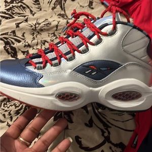 Reebok iversons sz10 shirt xL shorts 2xL